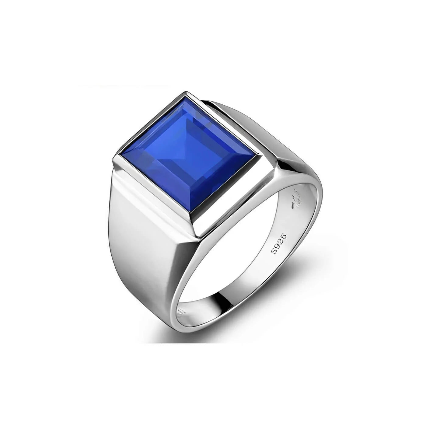 Azenli SILVER-OCEAN RING